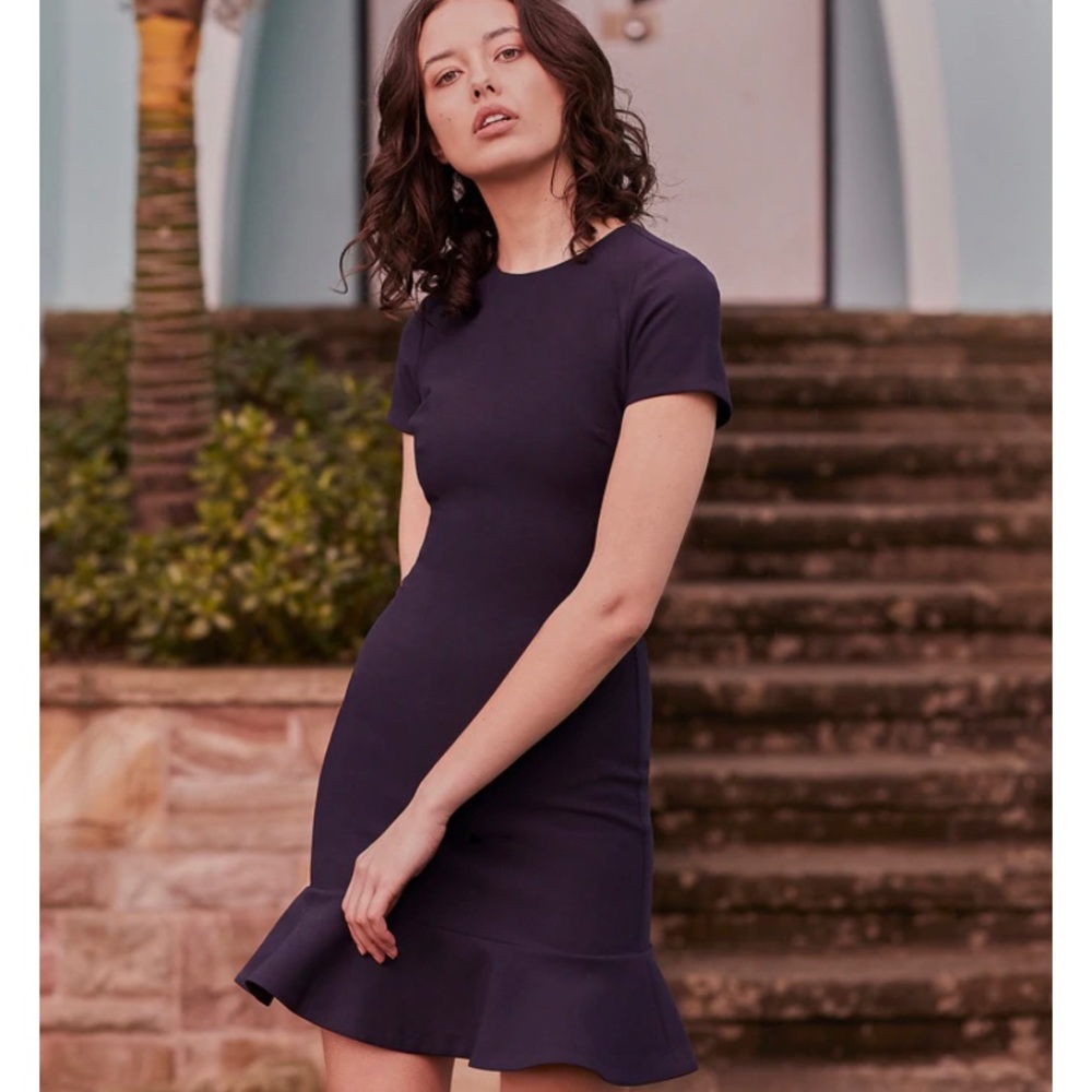 Likely NYC Navy Blue Beckett Dress, Size 0